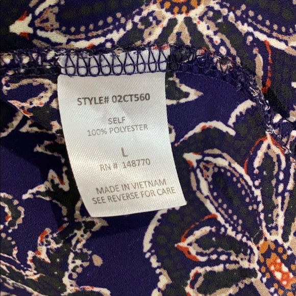 Ladies Blouse size L - Picture 4 of 7